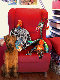 The 3irds in the Red Chair