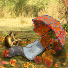 Tata&Squack are having a siesta