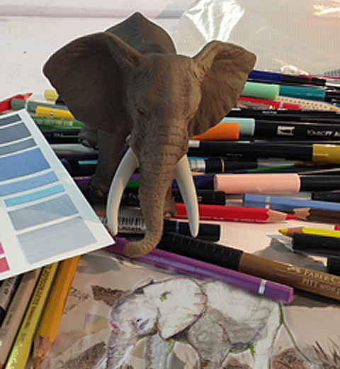 Elephants on the drawing board