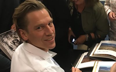 Willem in Remembering Rhinos book