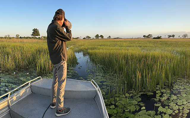 Green Okavango Delta